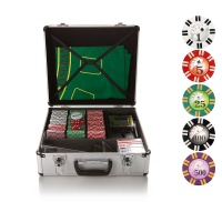 набор для игры в покер и блэк-джек partida royal flush (на 600 фишек)