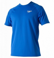 футболка speedo signature unisex technical t-shirt (101) синяя