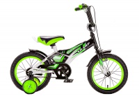 велосипед детский motor sharp 12" зеленый