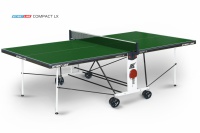 тенисный стол start line compact lx green с сеткой