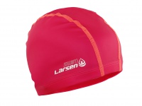 шапочка плавательная larsen ultra розовая