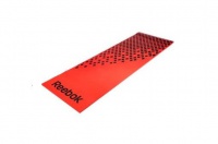 тренировочный коврик нескользящий reebok ramt-12235rd (красный)