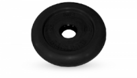 диск обрезиненный mb barbell 26 мм 1,25 кг. черный
