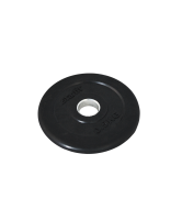 диск обрезиненный bb-202, d=26 мм, черный, 0,5 кг