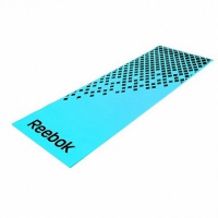 тренировочный коврик (мат) для фитнеса мягкий reebok ramt-12235bl голубой-черный
