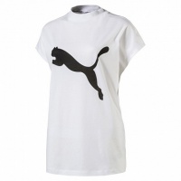 футболка женская puma evostripe tee puma white 85091402 белая