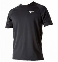 футболка speedo signature unisex technical t-shirt (060) черная