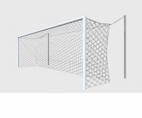 ворота футбольные алюминиевые под свободно подвешиваемую сетку hercules h-732-1 732х244 см (шт.)