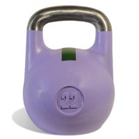 гиря чемпионская titan 22 кг (фиолетовая с зеленой полосой)