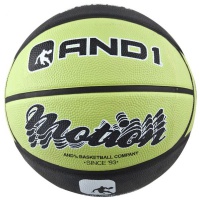мяч баскетбольный and1 motion (green/black) sz7
