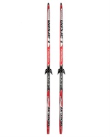 комплект лыжный larsen sport life wax 75мм без палок 160 - 195 см