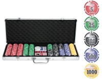 набор для покера partida nuts (на 500 фишек)