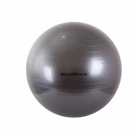 мяч гимнастический body form bf-gb01 d=65 см. графитовый