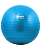 мяч гимнастический полумассажный gb-201 55 см, антивзрыв, синий