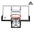 баскетбольный щит dfc 60'' board60p